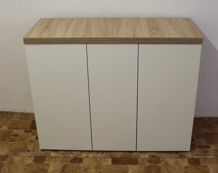 Szafka pod akwarium sono+białe 100x40 i 70 cm wys. 36 mm blat KLIK dąb