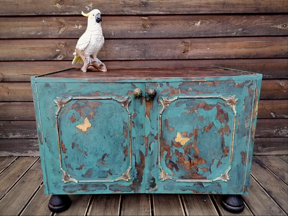 Komoda vintage Art&Keri – unikatowa, ręcznie odnawiana