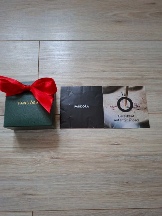 Bransoletka srebrna Pandora + bransoletka Apart perły gratis