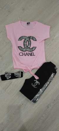 Dres dla dziewczynki Chanel r122 nowy