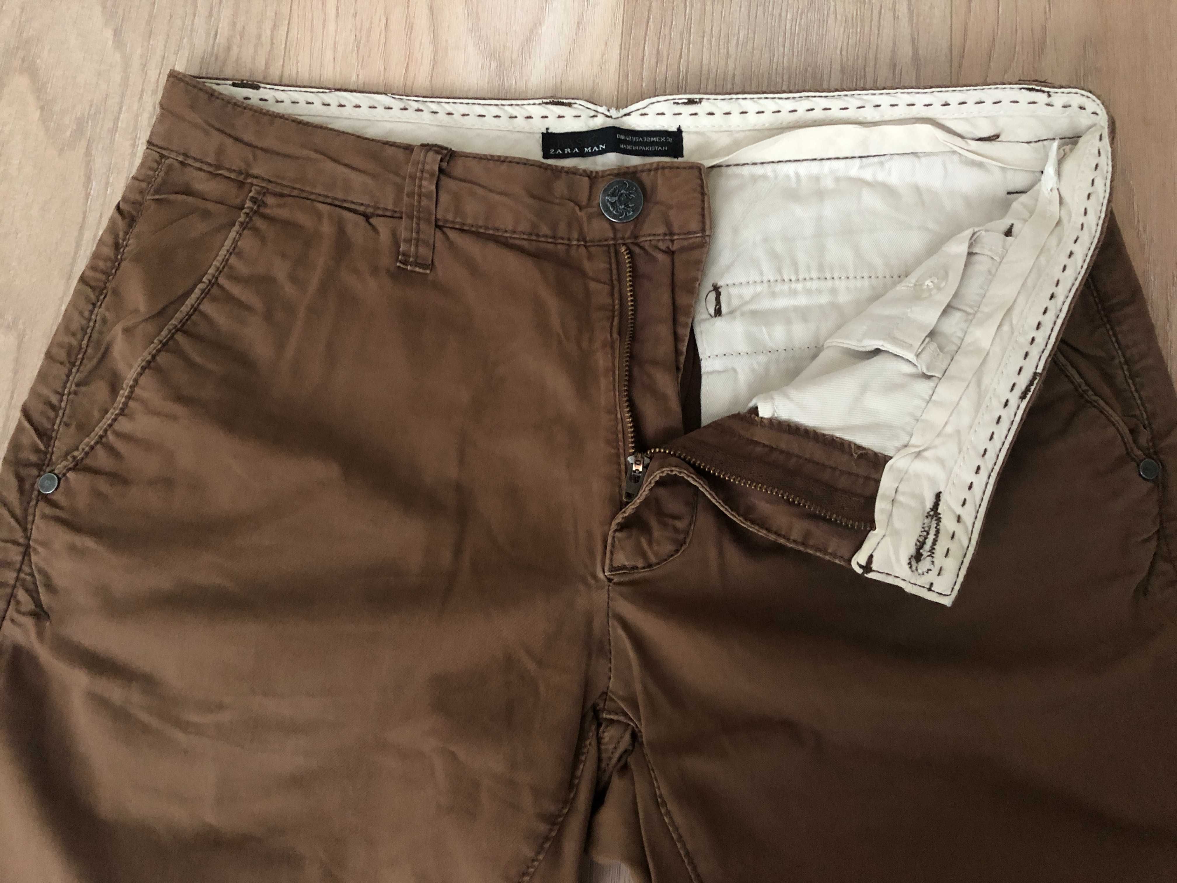 Фирменные мужские джинсы (брюки)  ZARA ® Man Basic (Испания) W32/L32