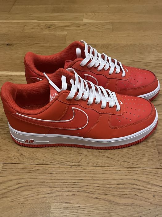 Nike Air Force 1 Low Casual Shoes Red