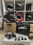 Kask motocyklowy leatt adv 9.5 v25 carbon cross enduro quad roz M