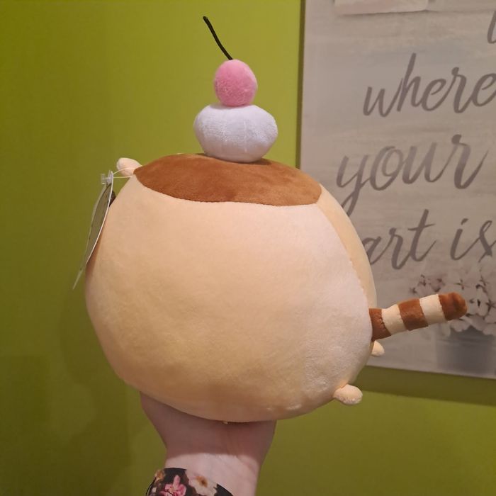 pusheen deser budyniowy ciastko maskotka