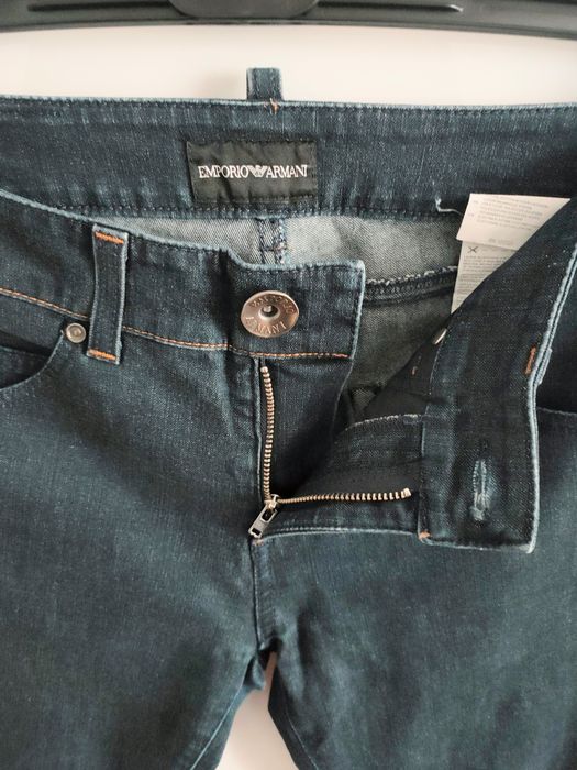 Damskie jeansy Armani jeans Straight  Stretch W26 L32