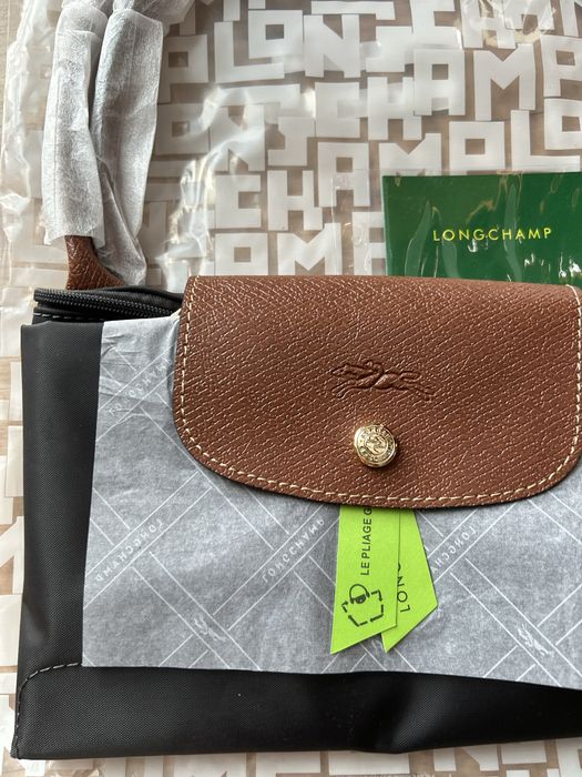 Mala Longchamp cinzenta
