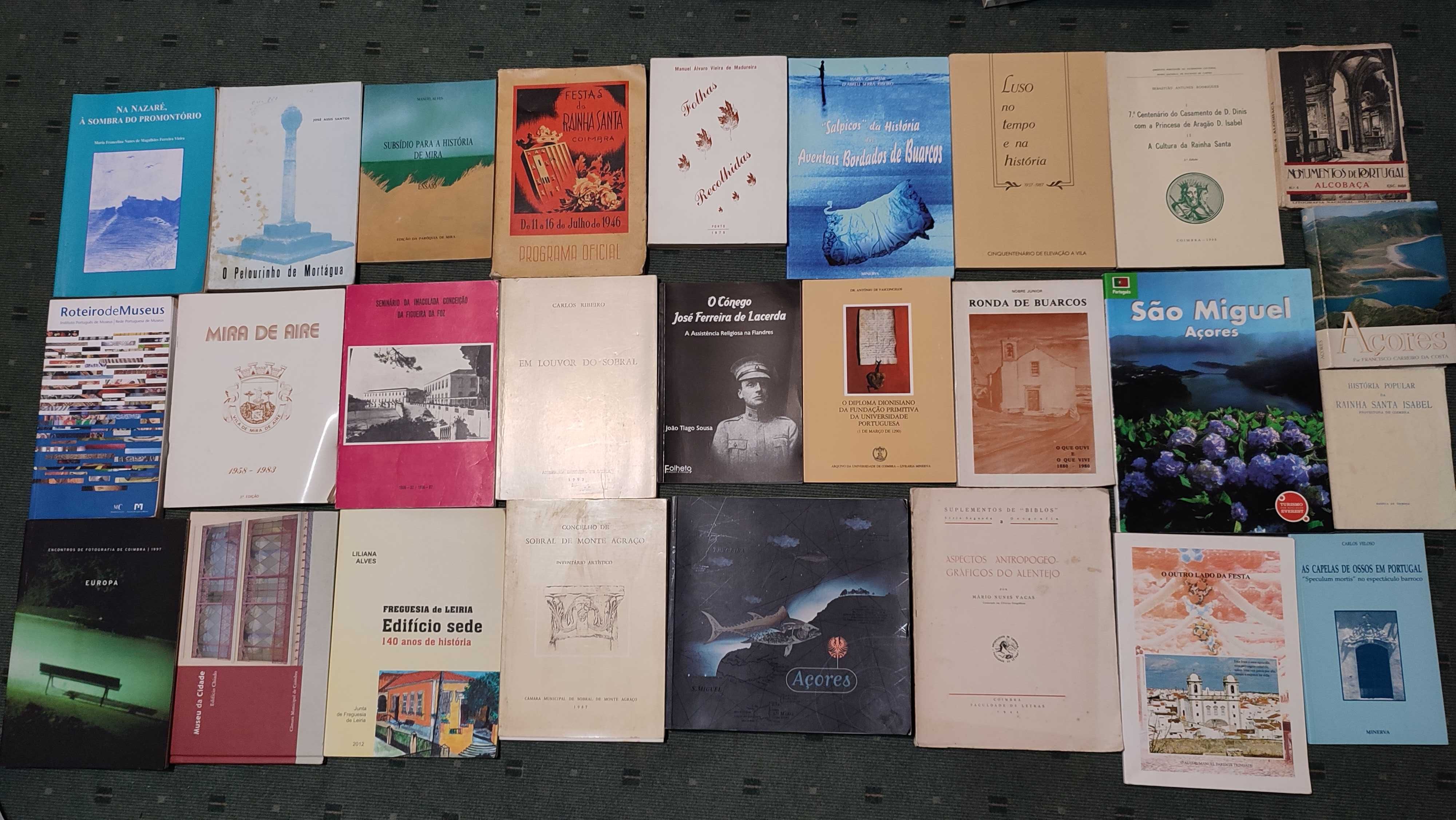 Livros sobre História de Localidades Portuguesas - cada 5 €