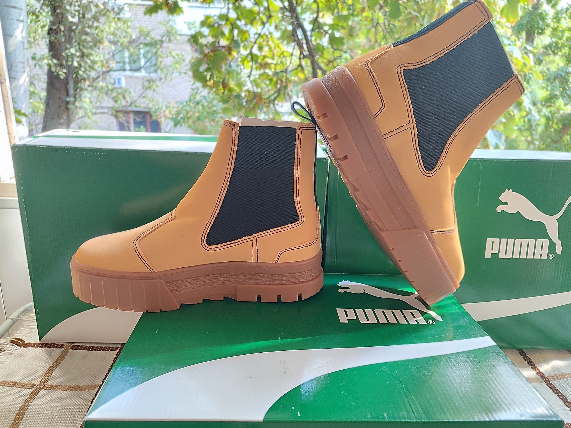 Нові черевики челсі Puma Mayze Chelsea Suede Оригінал США! 38 38.5 39