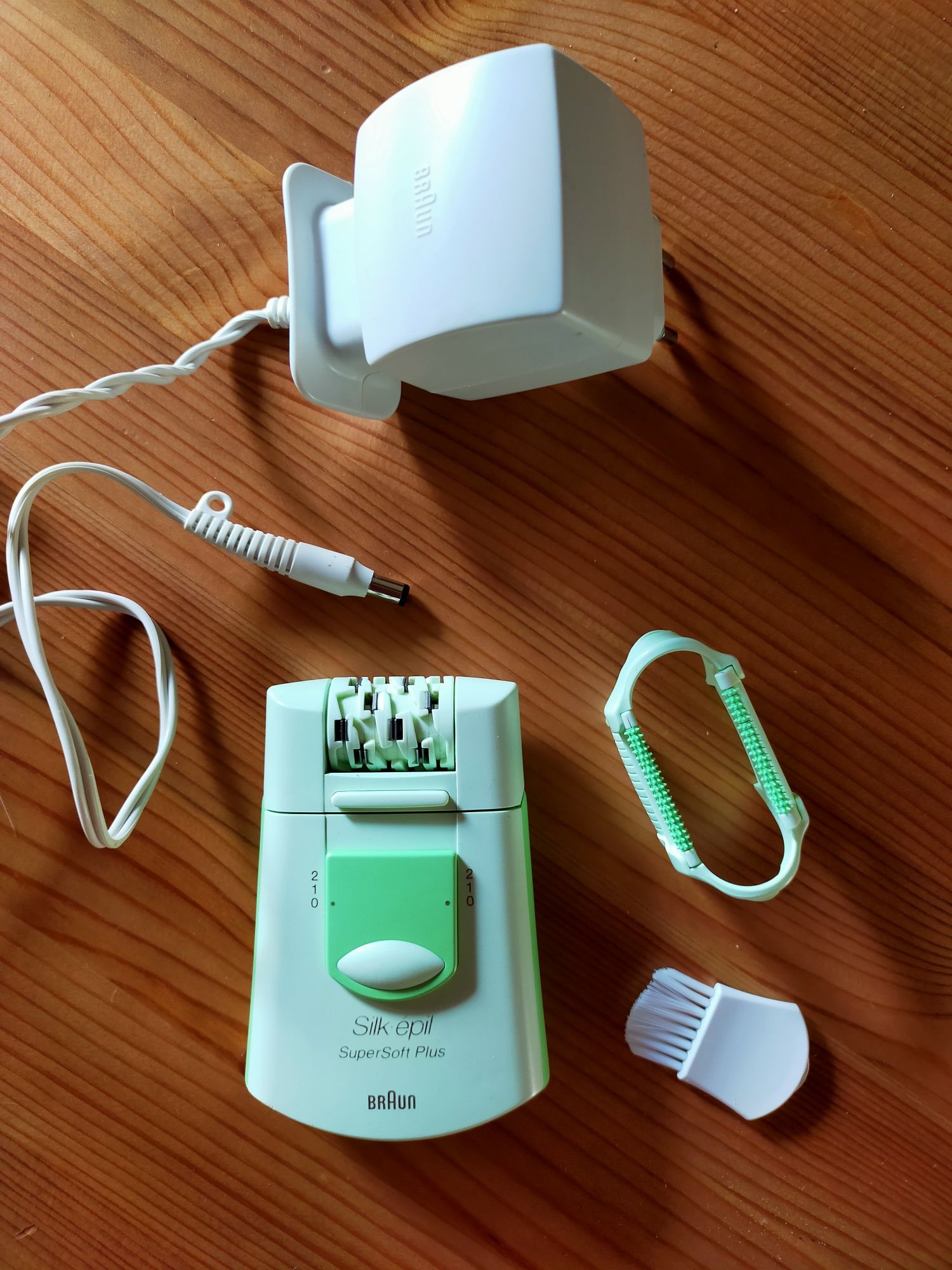 Depilator Braun seledynowy