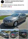 Wypożyczalnia, wynajem KingCars Audi, passat 2.0 tdi