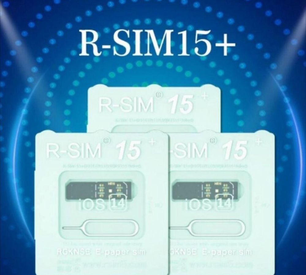 Розблокування Apple iPhone Від 6до15 моделі R-SIM-MKSD-QPE-Р-СІМ-v1.3