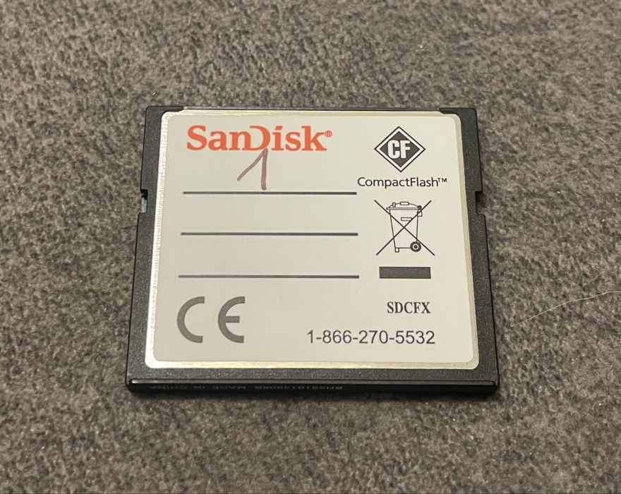 Sandisk Extreme III 4gb CF Compact Flash