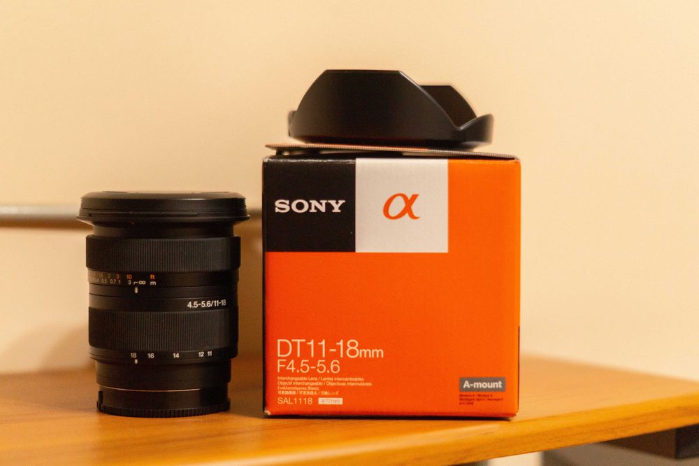 Об'єктив Sony 11-18mm f/4.5-5.6 DT (SAL-1118)