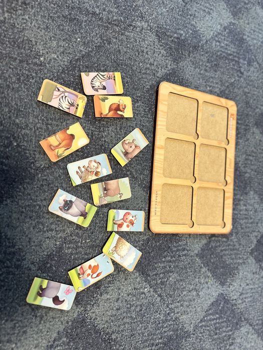 Пазл-сортер «свійські тварини»