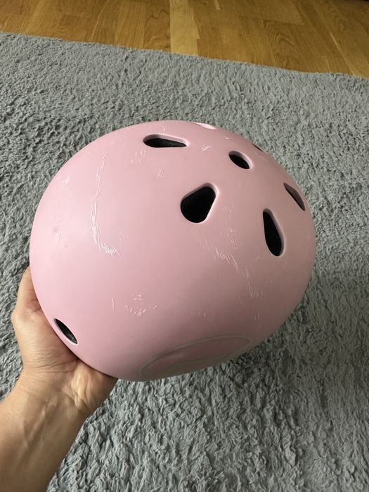 Kask Scoot and ride dziecięcy - różowy - XXS-S