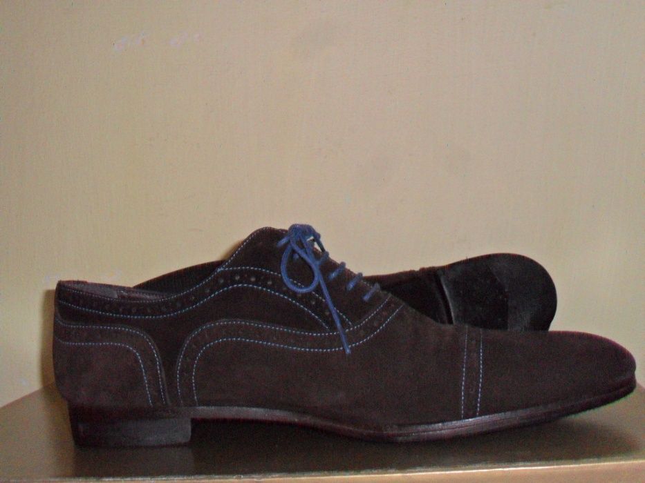 Броги туфли бренд кожа Loding France(11) 44-44.5