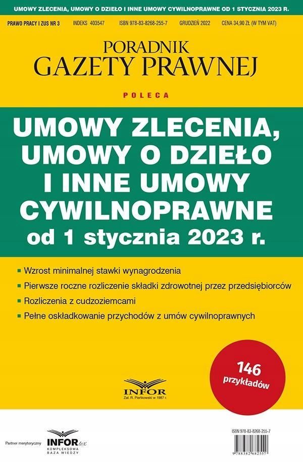 Umowy Zlecenia, Umowy O Dzieło I Inne Umowy.