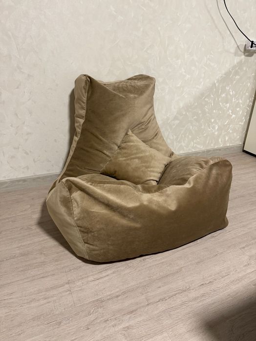 Крісло-мішок, ширина 95см, обʼєм 450л, тканина велюр