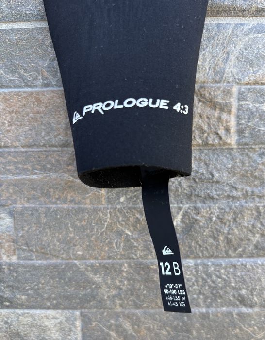 Fato de Surf Quiksilver 4:3  12 Anos