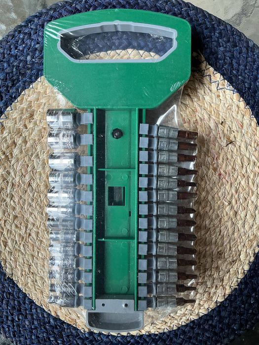 Набор ключів 30предметів головки біти трещотка подовжувач Сантехніка