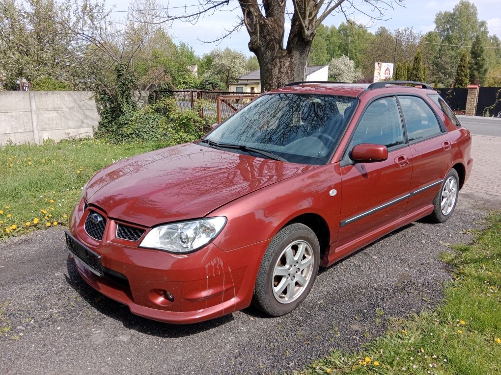 Subaru impreza 2007rok 1.5-105km 145tyś przebieg Uszkodzony