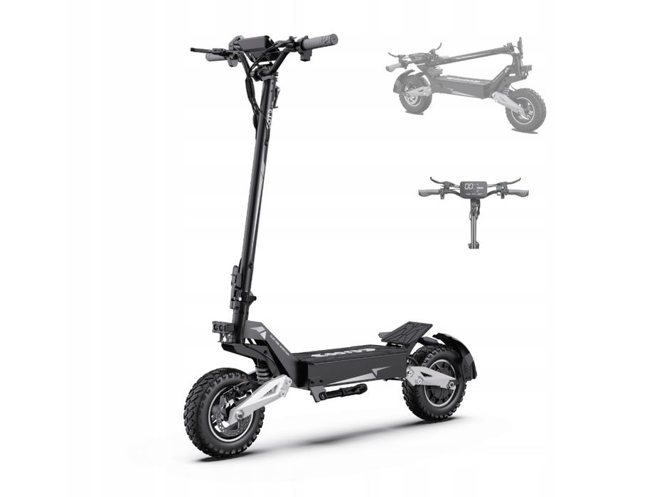 Hulajnoga elektryczna OOTD T10 900W z dużym wyświetlaczem, koła  11"