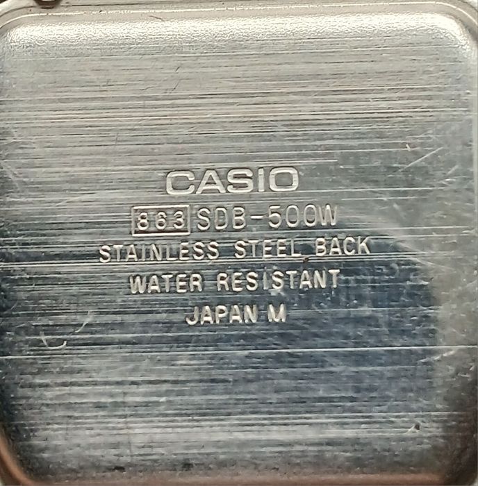 Вінтажні Casio SDB-500W japan
