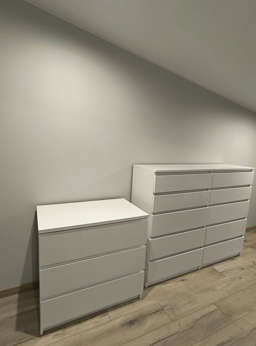 Komody z szufladami białe - REZERWACJA