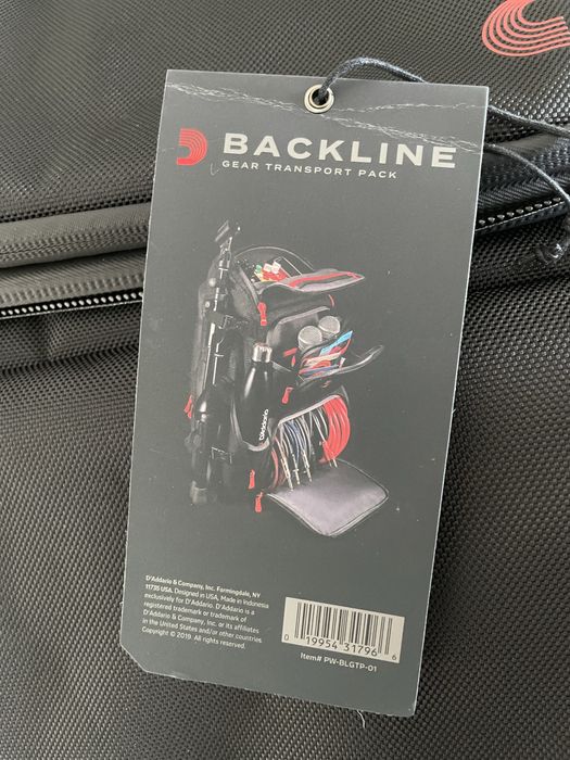 Plecak na akcesoria gitarowe D'Addario PW-BLGTP-01 NOWY