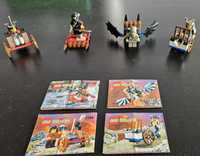 Lego 1185 + 1184 + 1186 + 1187. Zestawy Ninja