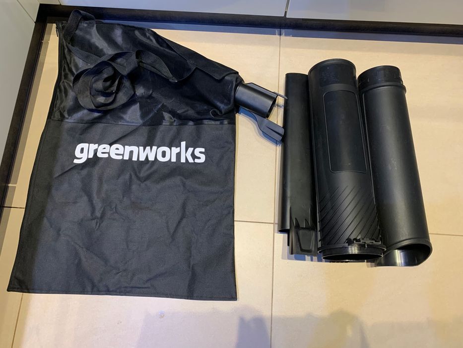 Greenworks blower 40v Worek i rury do dmuchawy odkurzacza do liści