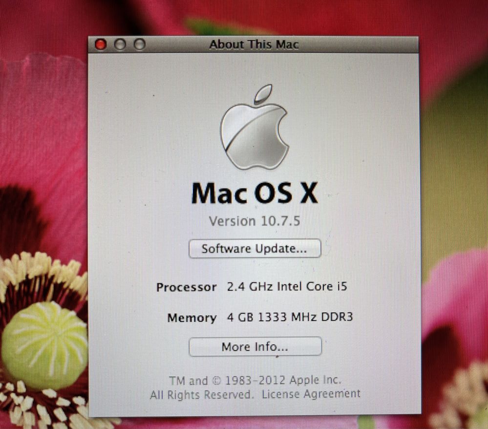Macbooka Pro 13 Mid 2010