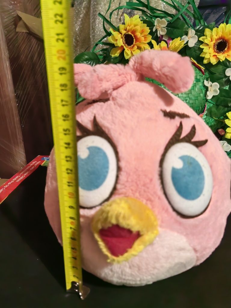 Peluche rosa, Stella, Angry Birds, Rovio