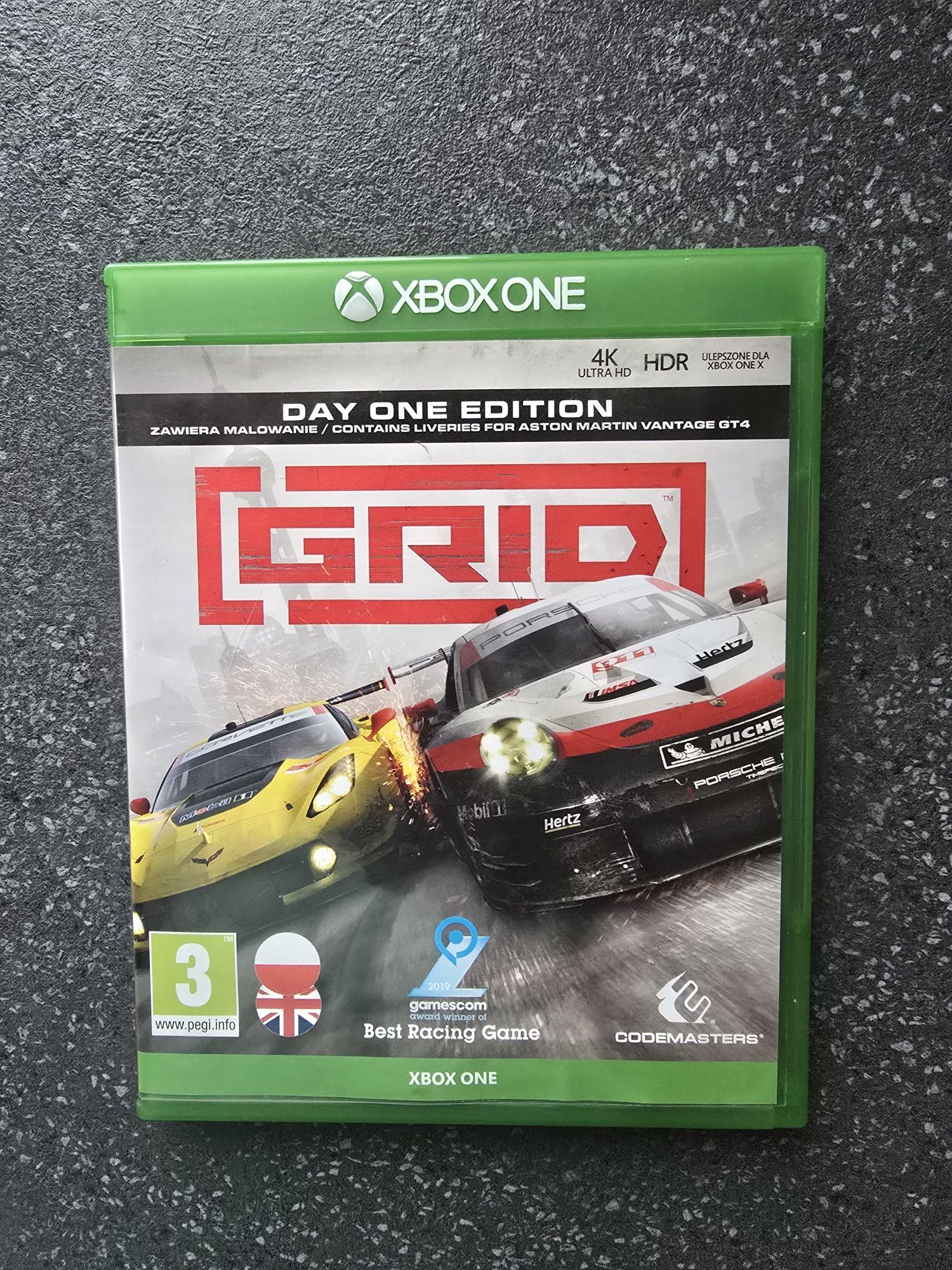 GRID xbox one wersja PL