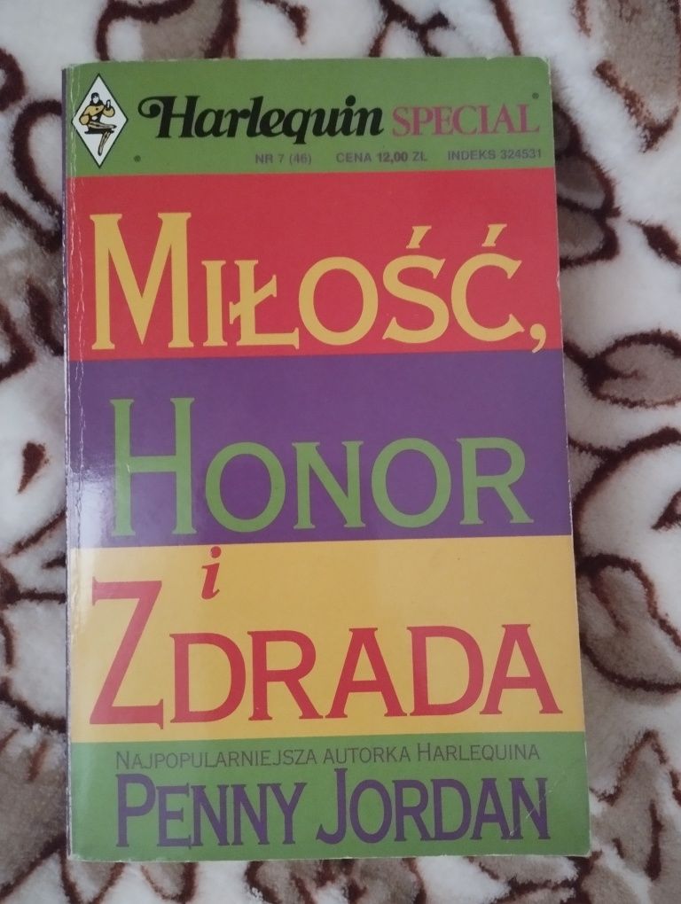 Książka Harlequin - Special pt. Miłość, honor i zdrada