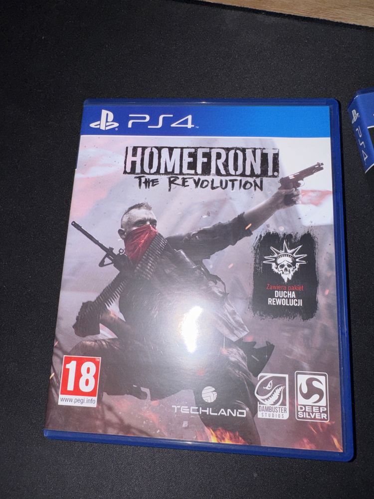 Диски homefront the revolution и the last of us