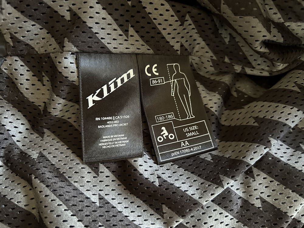 Klim Badlands - zestaw adv, adventure, Gore Tex, Superfabric