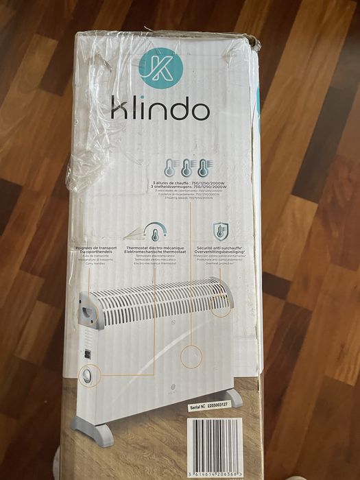 Grzejnik elektryczny konwektorowy Klindo 2000W nowy