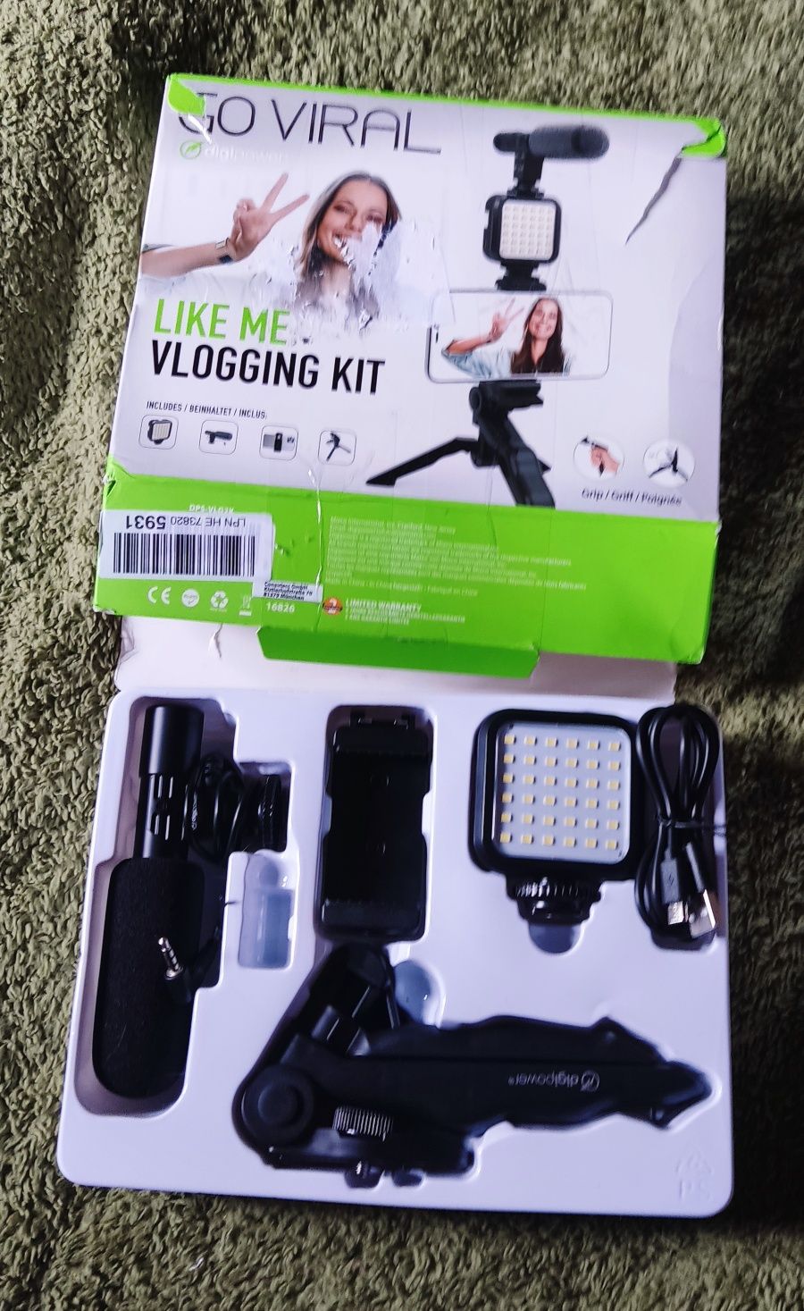 GoViral LikeMe Vlogging Kit Como Novo