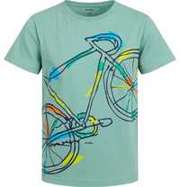 T-shirt  chłopięcy Koszulka dziecięca 116 Bawełna z rowerem Endo