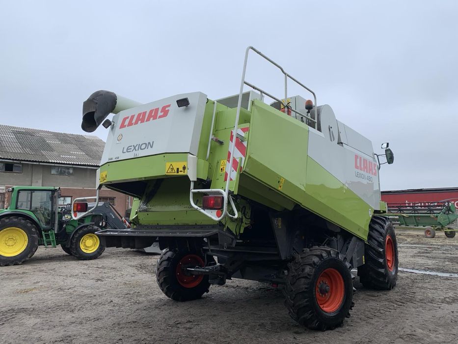 Комбайн Claas Lexion 480 2002 року випуску, комбайн клас лексіон 480