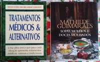 2 livros interessantes e de qualidade, medicina e culinária