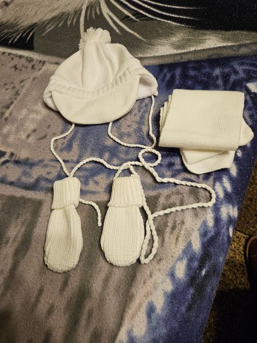 Ubranko do chrztu chłopiec 74, 68, raz ubrane. Jak nowe.