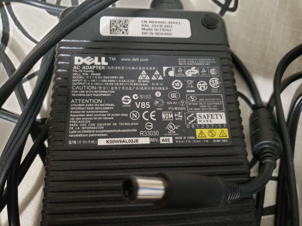 Мощные фирменные БП HP 135W, Dell 210W