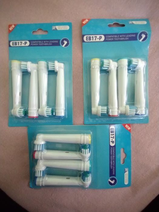 Końcówki do szczoteczki Oral b