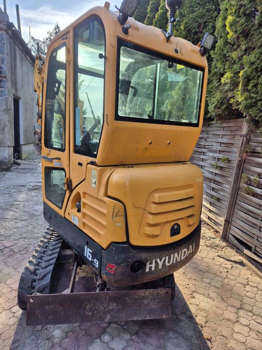 Minikoparka Hyundai Robex 16-9, 2014r, 3000mth mini koparka 1820kg