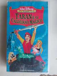 Cassete VHS Taran e o Caldeirão Mágico