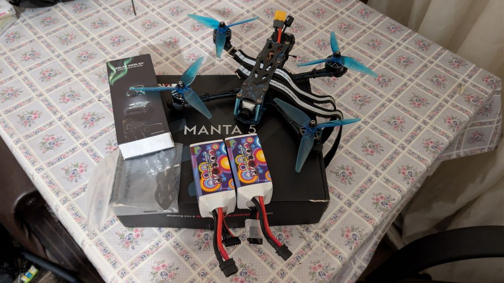 Топ FPV комплект, Boxer, Manta, DarwinFpv, iSDT, dji goggles v2, elrs
