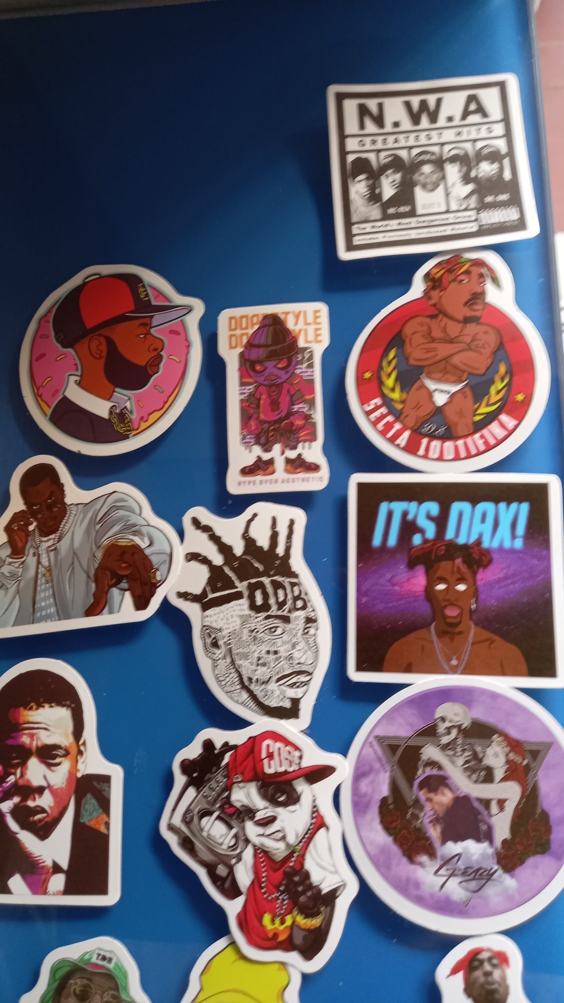 hip hop -autocolantes, stickers