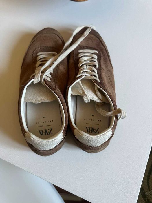 Кросівки шкіряні Zara